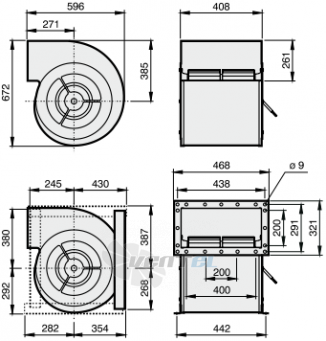 Rosenberg DRAD 399-4 - описание, технические характеристики, графики